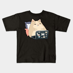 Chronically Online Corgi Kids T-Shirt